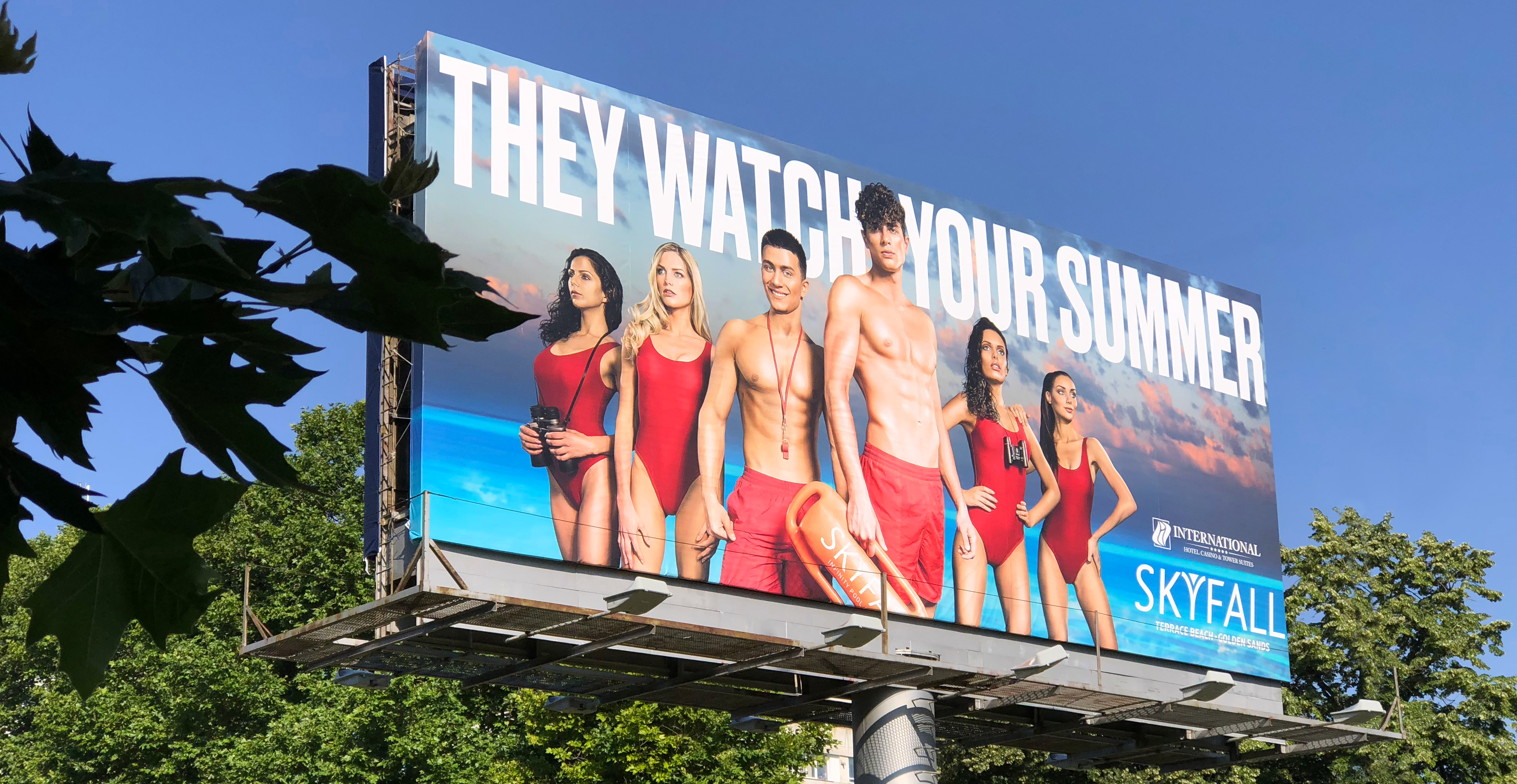 Outdoor communication campaign